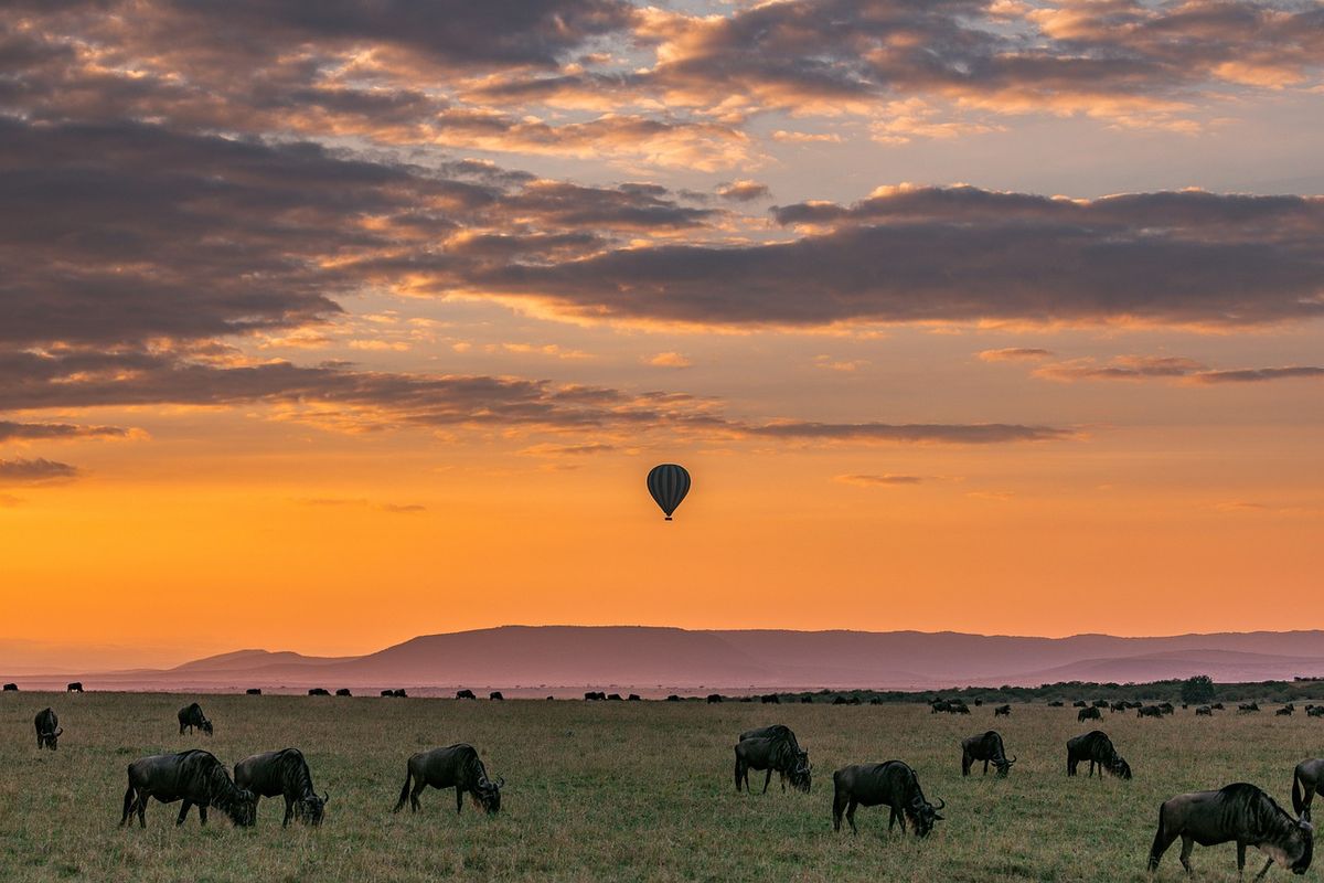 Beautiful Kenyan landscape